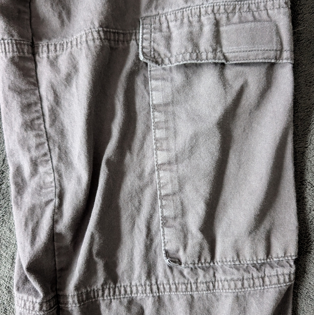 Black Cargo Pants Y2K Streetwear Utility Model Off Duty Cotton Techwear Grunge S image 7